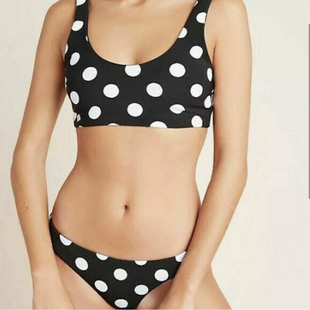 New with tags Mara Hoffman polka dot swim suit